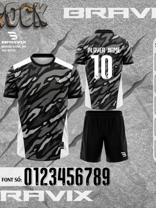 Áo Bóng Đá BRAVIX – Mẫu “Rock”