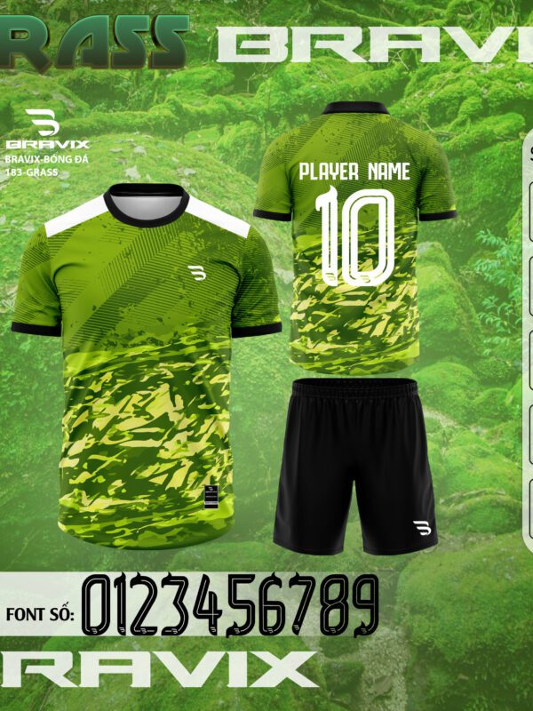 Áo Bóng Đá BRAVIX – Mẫu “Grass”