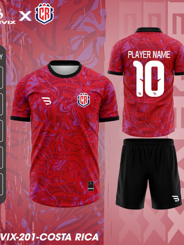 Áo Bóng Đá Đội Tuyển Costa Rica | Bravix