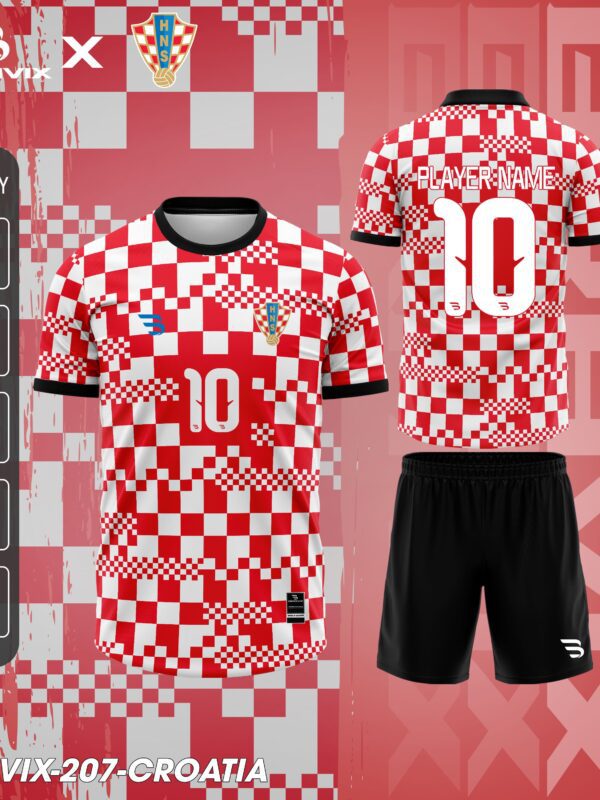 Áo Bóng Đá Đội Tuyển Croatia – Croatia National Team | Bravix