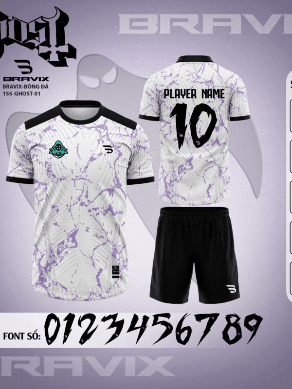 Bộ Quần Áo Bóng Đá Thiết Kế BRAVIX – BST GHOST