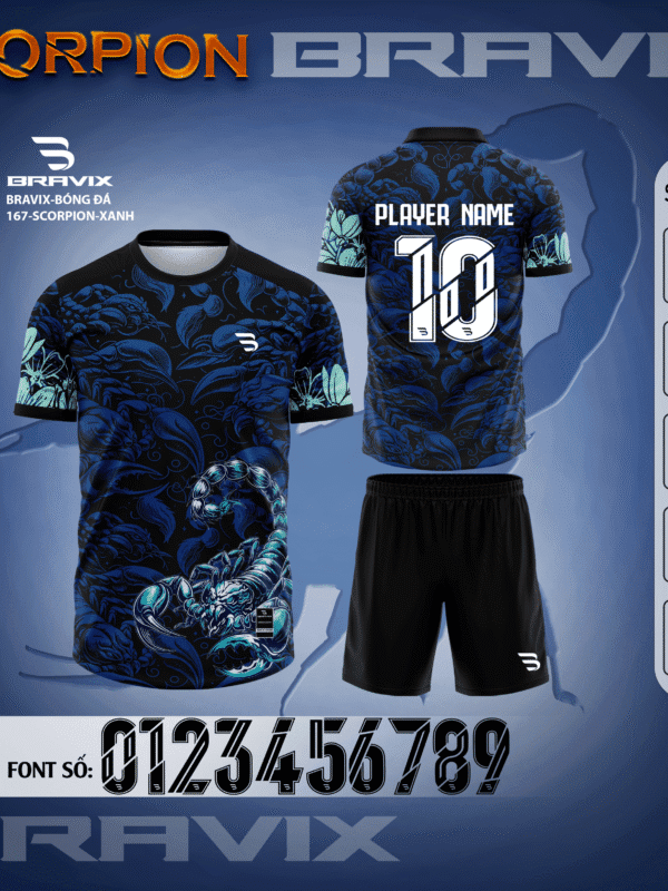 Áo Bóng Đá BRAVIX – Mẫu “Scorpion”
