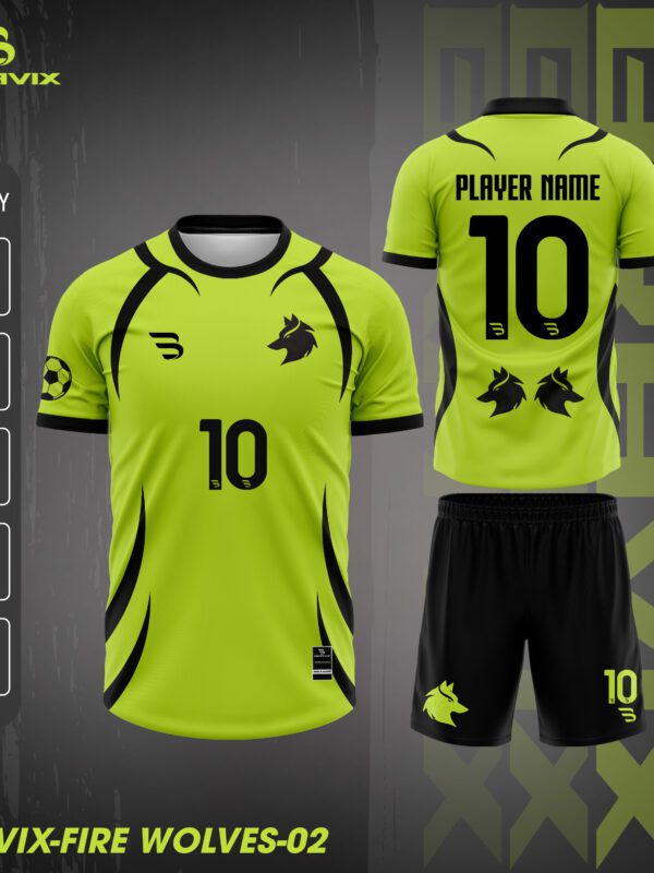 Bravix Fire Wolves | Áo Bóng Đá Sói Lửa – Bộ Sưu Tập Đặc Biệt