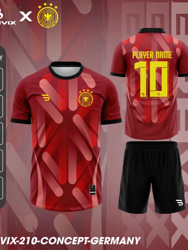 Áo Bóng Đá Concept Germany | Bravix Collab Collection