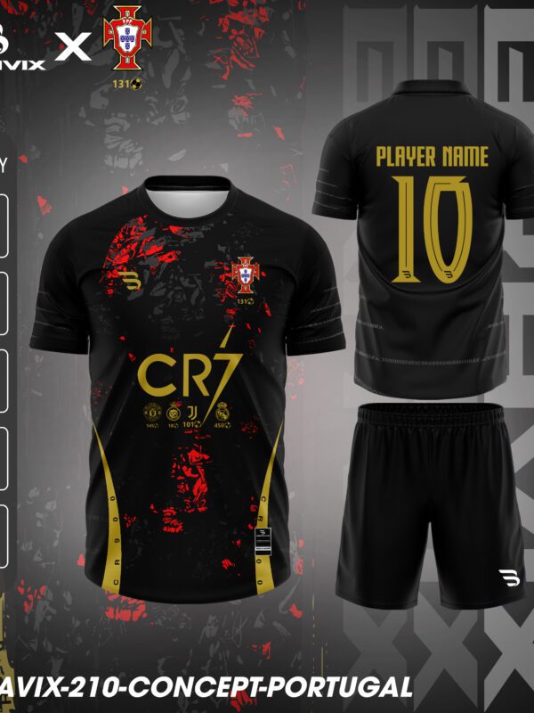 Áo Bóng Đá Concept Portugal | Bravix Collab Collection