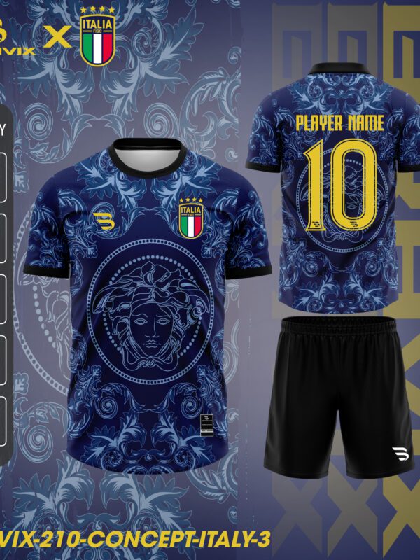 Áo Bóng Đá Concept Italy | Bravix Collab Collection