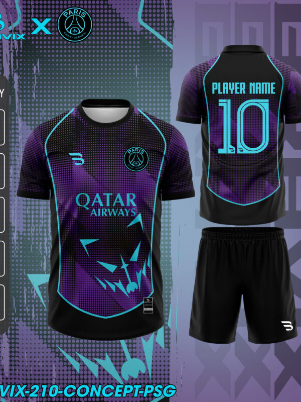 Áo Bóng Đá Concept PSG | Bravix Collab Collection