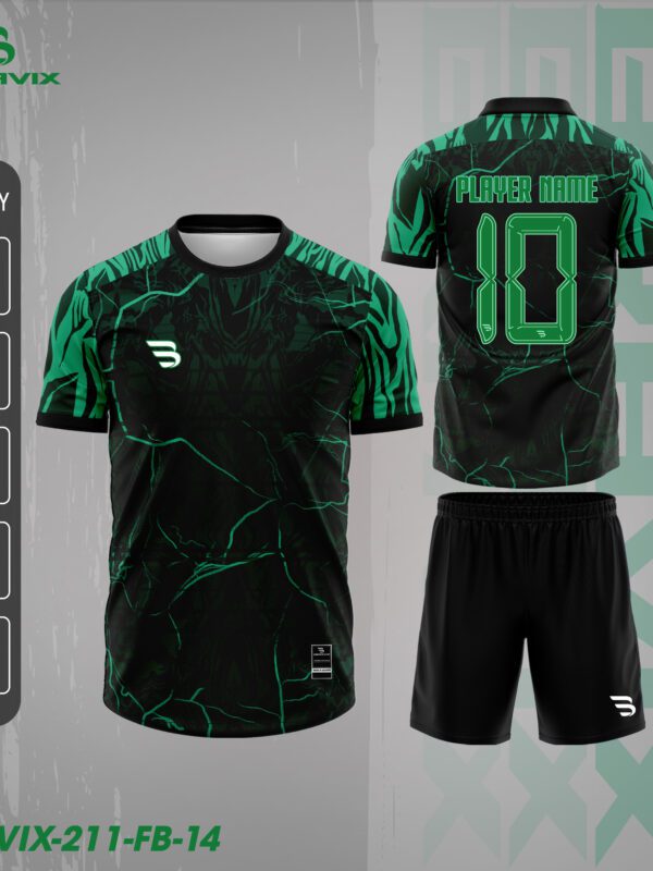 Bravix FB-14 – Thiết Kế Đen Xanh Lightning Mạnh Mẽ & Cá Tính