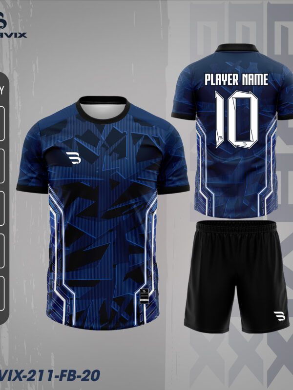 Bravix FB-20 – Thiết Kế Xanh Navy Hình Khối Hiện Đại & Mạnh Mẽ