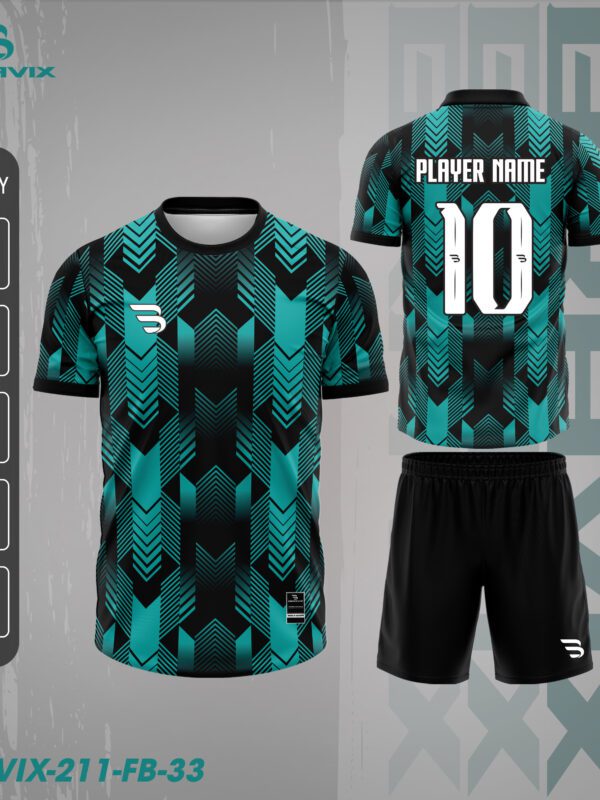 Bravix FB-33 – Thiết Kế Xanh Ngọc Geometric Pattern Cá Tính