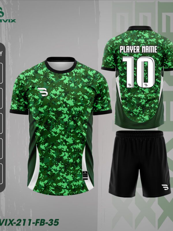 Bravix FB-35 – Thiết Kế Xanh Lá Camo Thể Thao Mạnh Mẽ