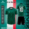 Áo bóng đá không logo thiết kế riêng Bravix Concept Mexico - có sẵn giao ngay