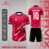 Áo bóng đá thiết kế riêng Bravix Concept Red Dragon - có sẵn giao ngay